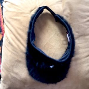 Classic Kangol angora visor